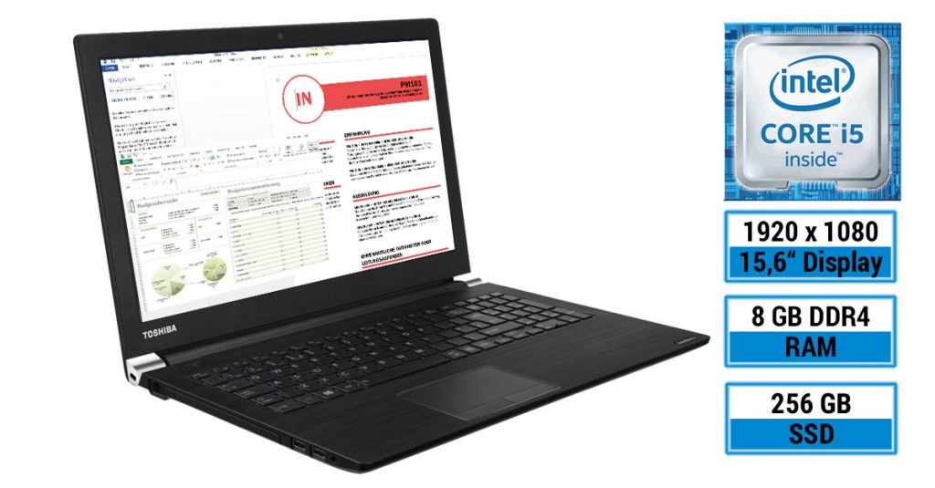 Office-Notebook im Test: Toshiba Satellite Pro A50-D-10X