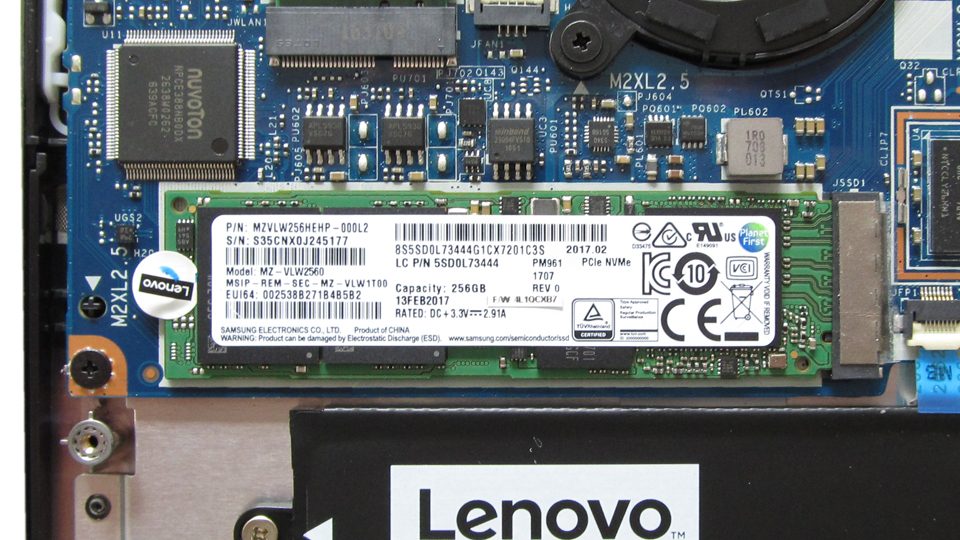 Lenovo-YOGA-720-13IKB M.2-SSD-Modul