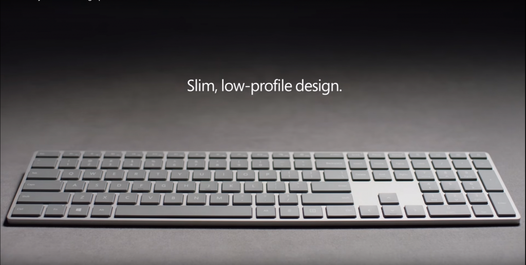 „Modern Keyboard“: Microsoft stellt Tastatur mit integriertem Fingerprint Reader vor