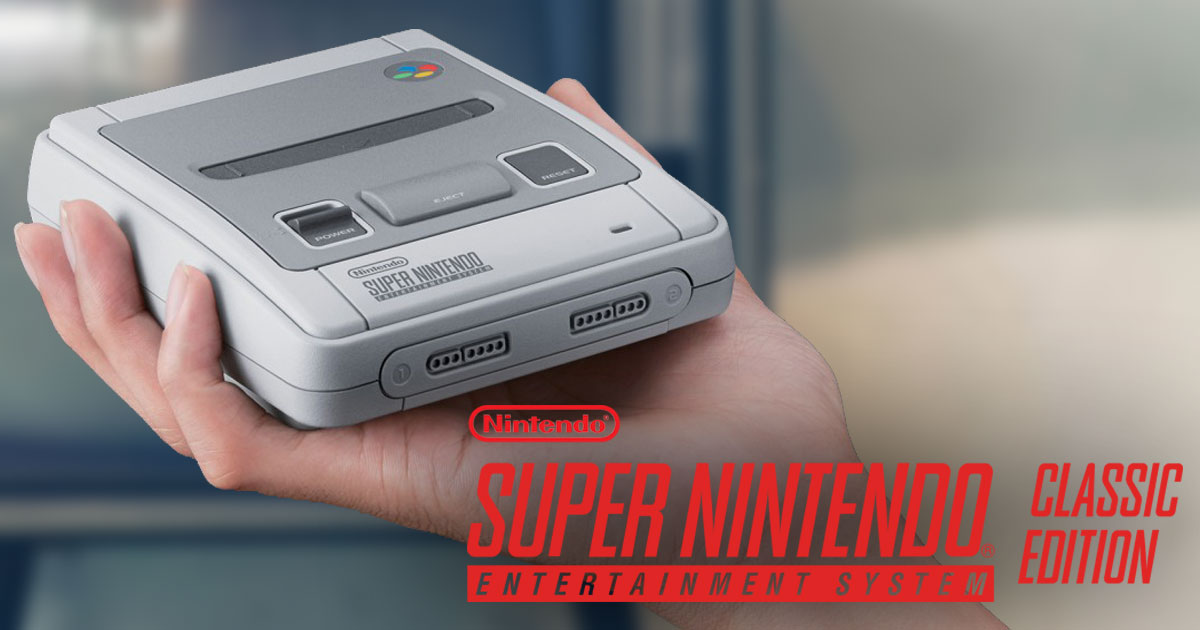 SNES Classic Mini – die legendäre Konsole von Nintendo kehrt zurück