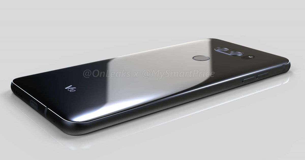 Mock-up: Sieht so das LG V30 aus?