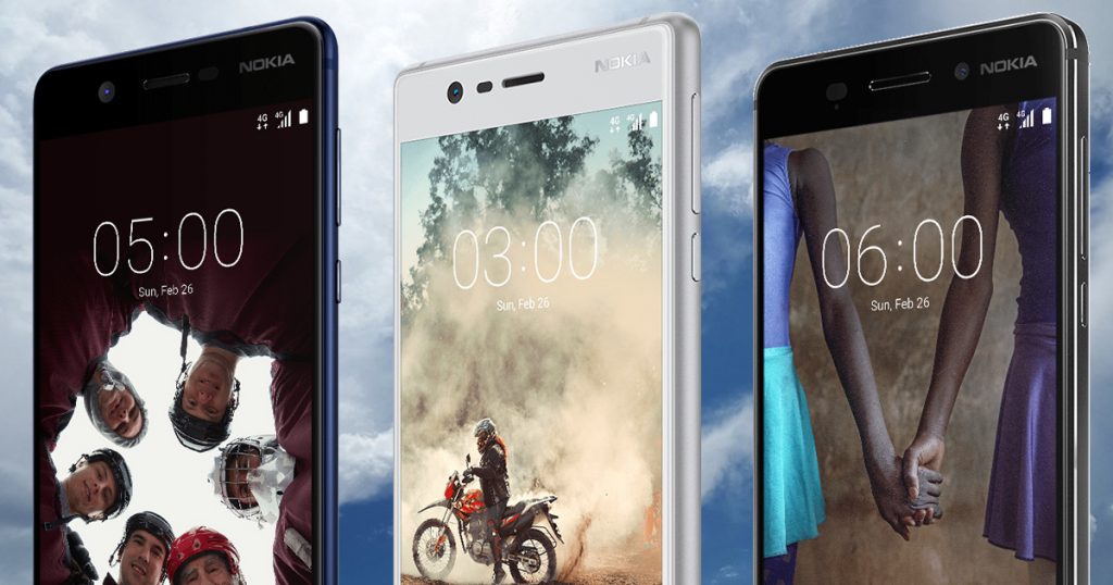 Offizielle Release-Termine und Preise für Nokia 3, Nokia 5 und Nokia 6 in Deutschland!