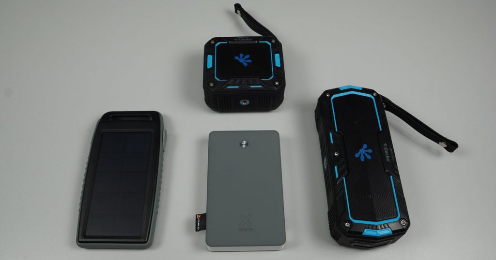 Test: Xtorm Powerbanks und Gecko Sound Outdoor Bluetooth Lautsprecher