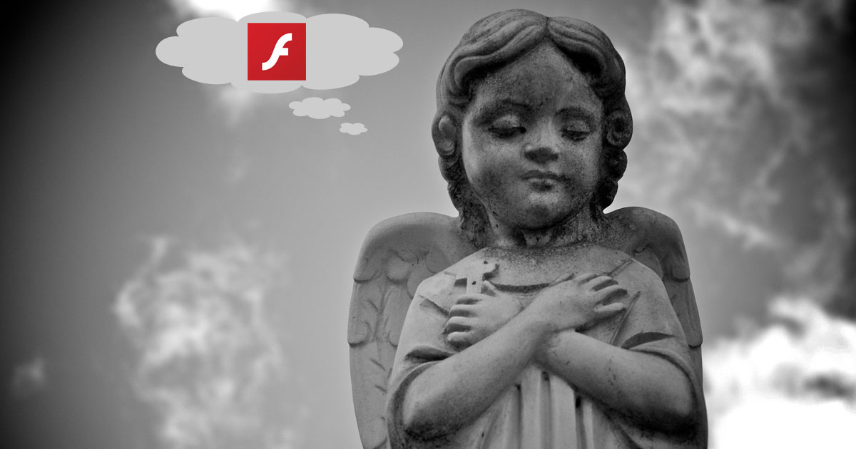 Adobe: Der Flash Player steht auf der Abschussliste. Endlich.