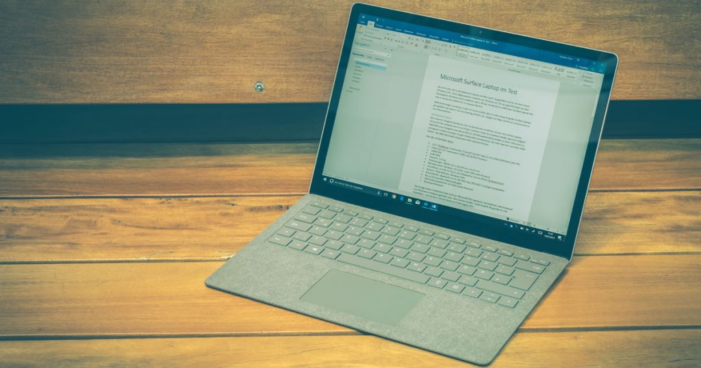Kompakt, leicht & ausdauernd: Microsoft Surface Laptop im Test