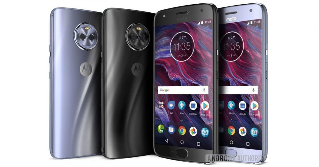 Bilder zeigen das Motorola Moto X4 von allen Seiten