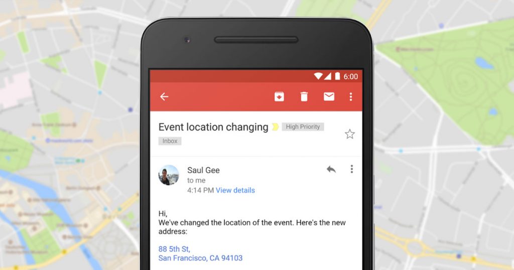 Google: Telefonnummern & Adressen in Inbox & Gmail direkt anklicken