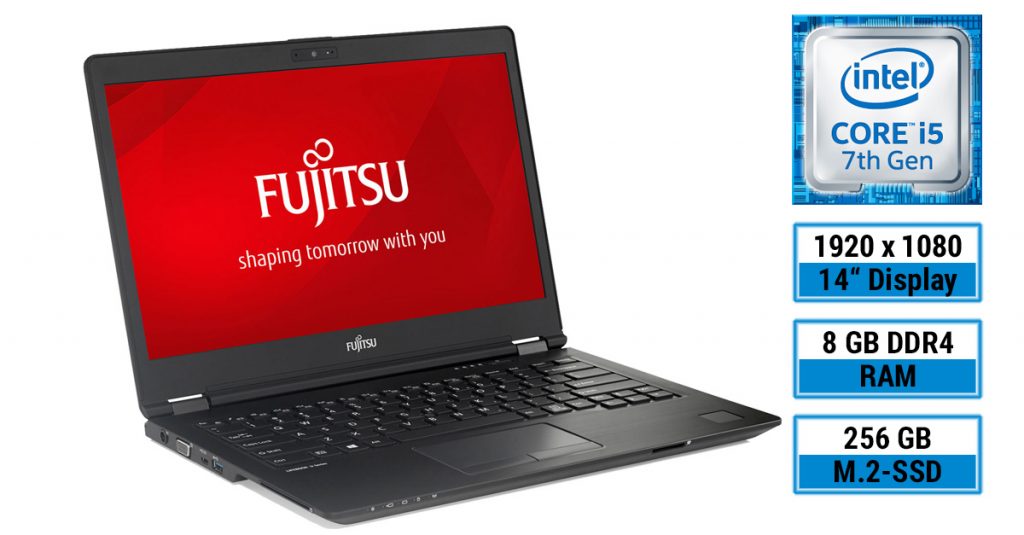 Fujitsu LIFEBOOK U747 – Ultrabook mit sehr hellem 14-Zoll-Display im Test
