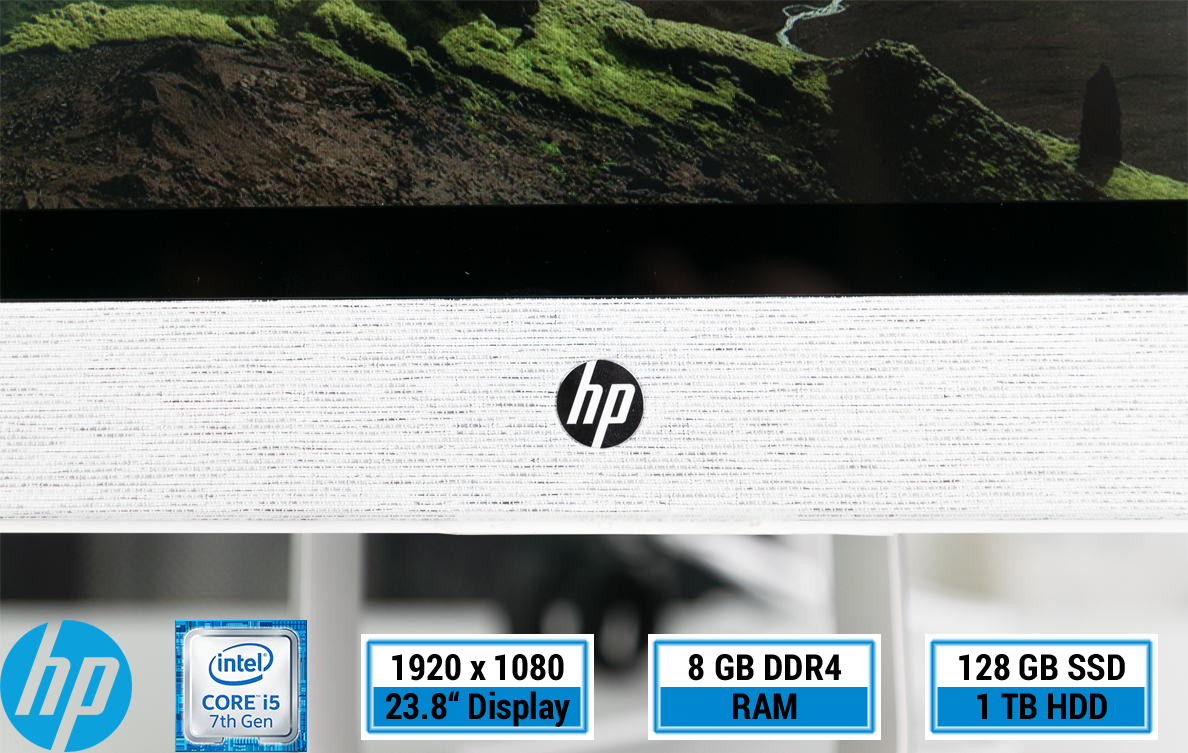 HP Pavilion All-in-One PC 24 – Schicker Allrounder fürs Wohnzimmer mit Intel Optane