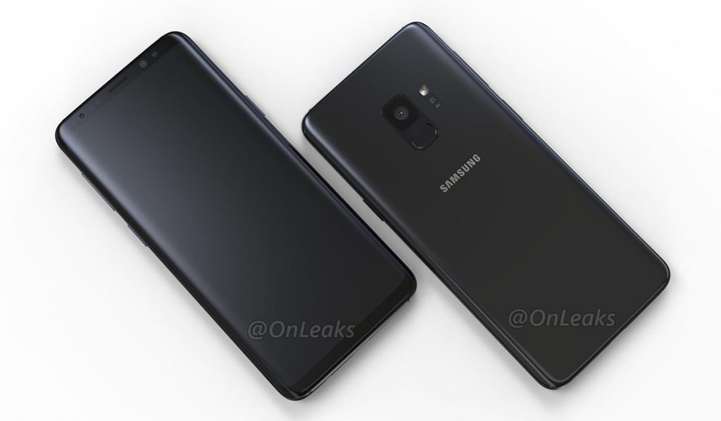 Renderbilder Samsung Galaxy S9