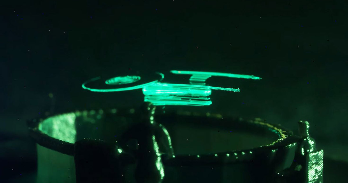 Volumetrische Projektion: Forscher machen 3D-Projektionen aus Star Wars zur Realität