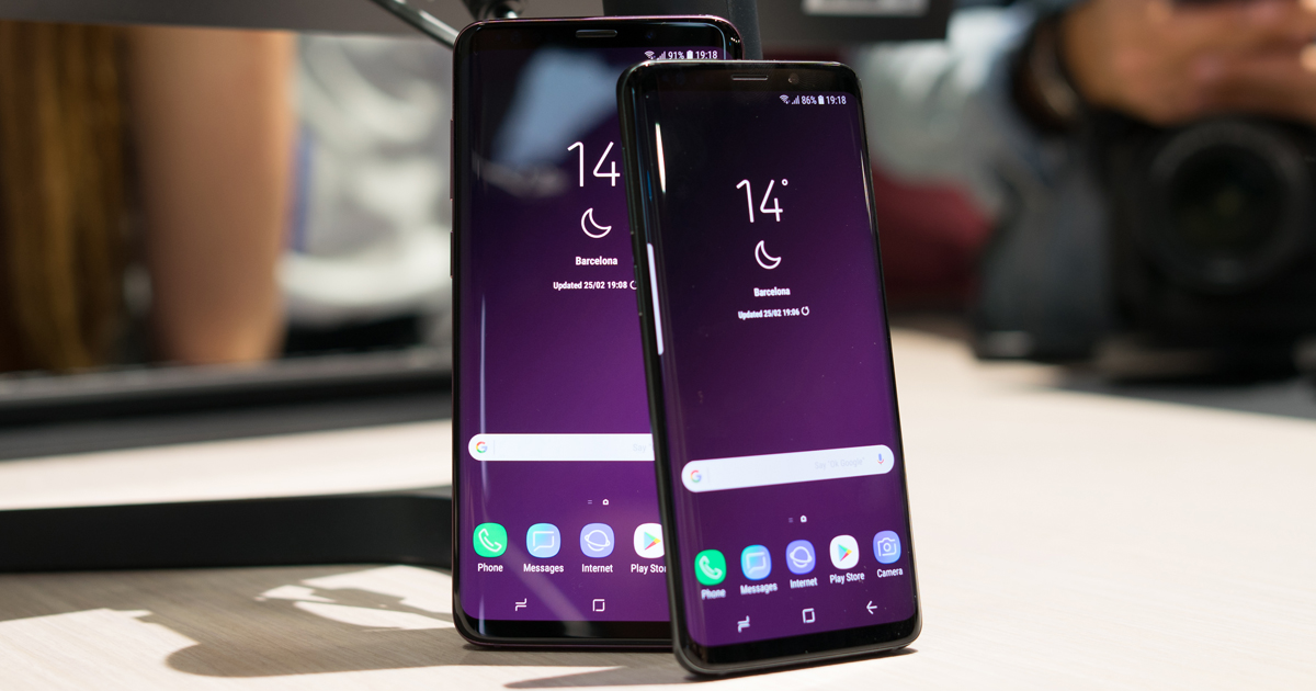 Samsung Galaxy S9 im Teardown