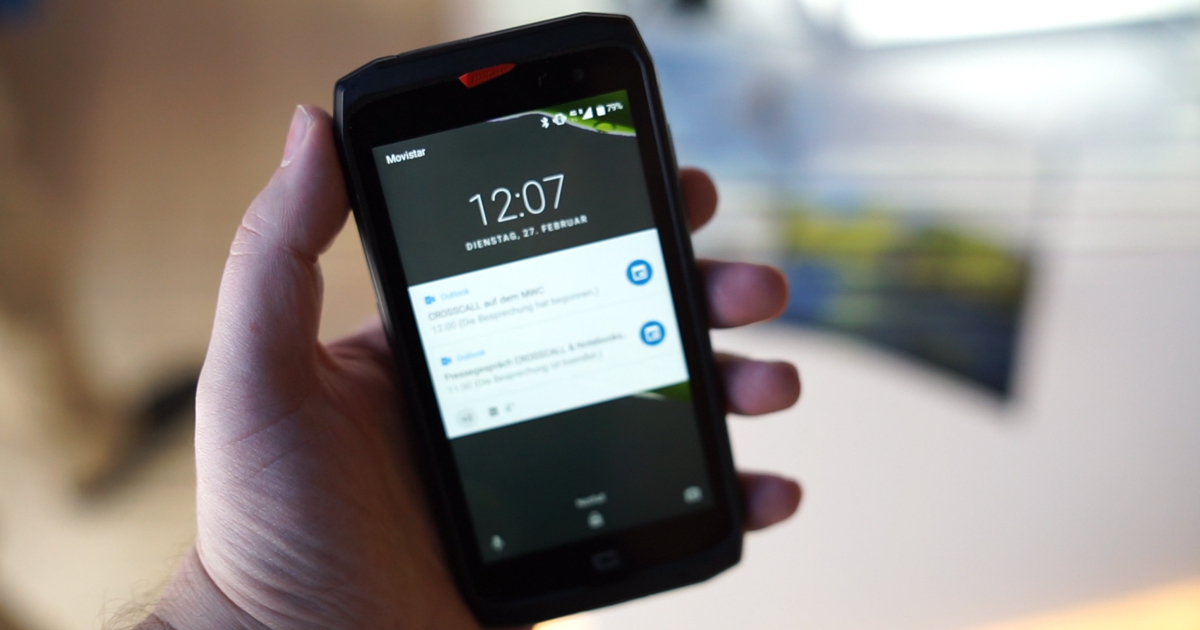 MWC 2018: Ausdauerndes Outdoor-Smartphone von Crosscall