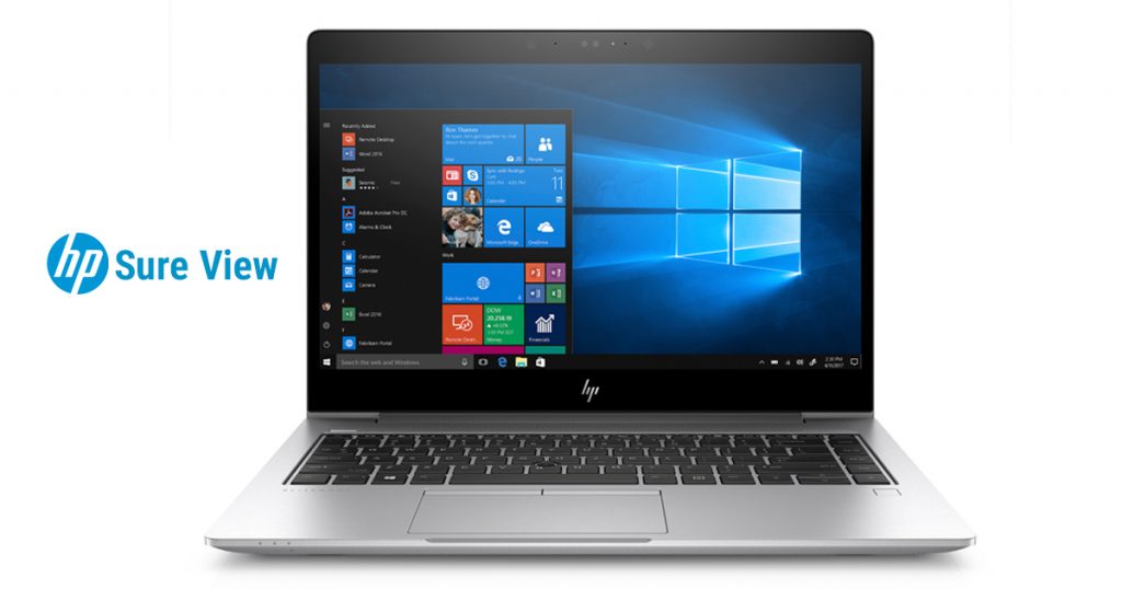 HP EliteBook 840 G5 3JX62EA – Business Notebook mit Sure View