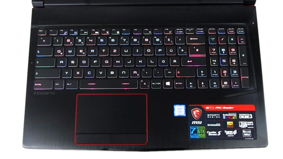 MSI GE63 7RC-004 Raider Tastatur_1