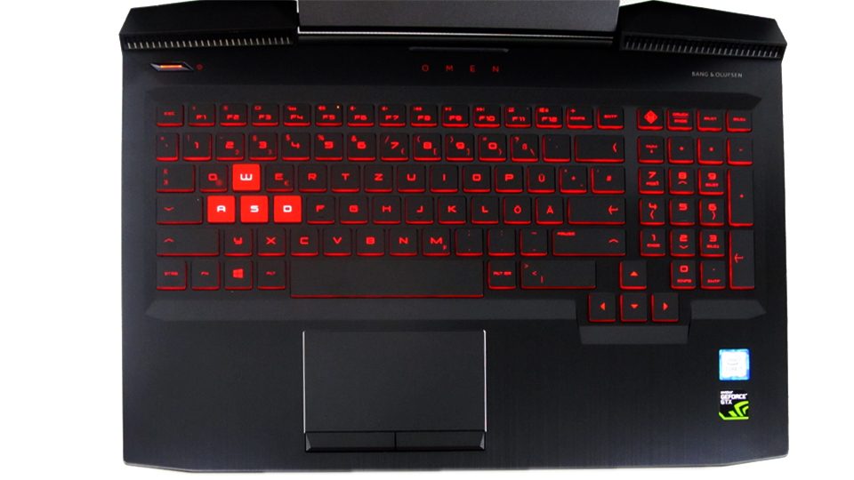 HP OMEN 15-ce005ng Tastatur_1
