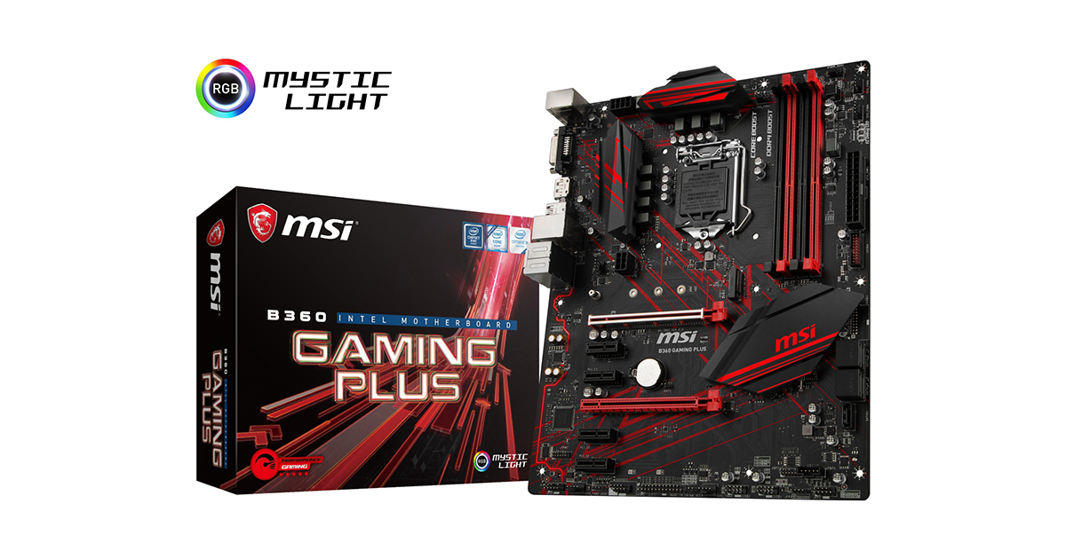 Gamer aufgepasst! Wir suchen Tester für das MSI B360 GAMING PLUS Mainboard