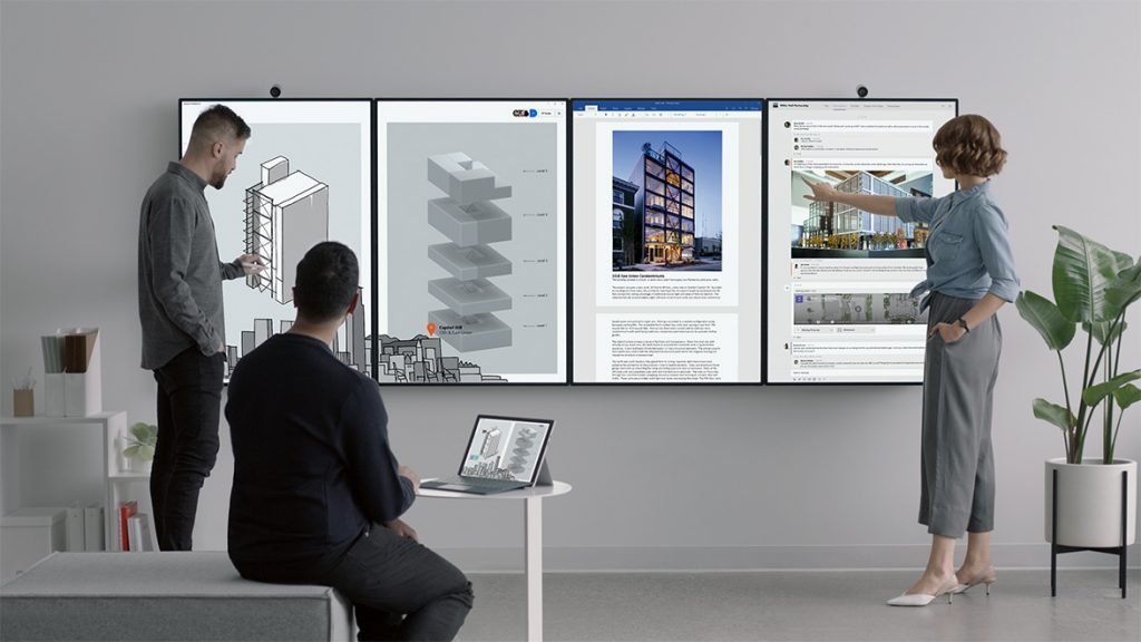 Microsoft Surface Hub 2: Neuauflage des Monster-„Tablet“