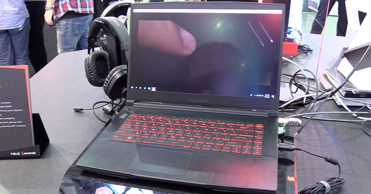 MSI GF63: Extrem leichtes Gaming-Notebook