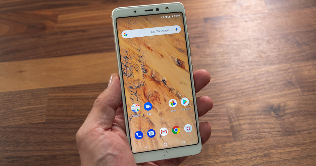 BQ Aquaris X2 im Test: Grundsolide Mittelklasse mit Android One
