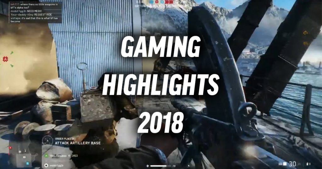 Diese Gaming-Highlights solltet ihr 2018 auf keinen Fall verpassen
