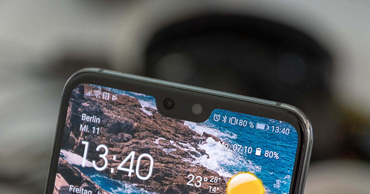 Schafft Huawei die Notch bald wieder ab?