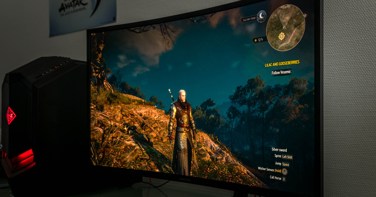 Samsung C32HG70 im Test: (HDR) Gaming in 32″