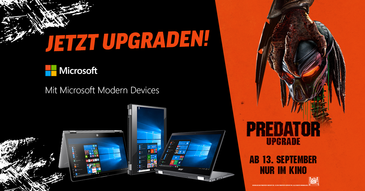 Predator Upgrade – Microsoft Modern Devices