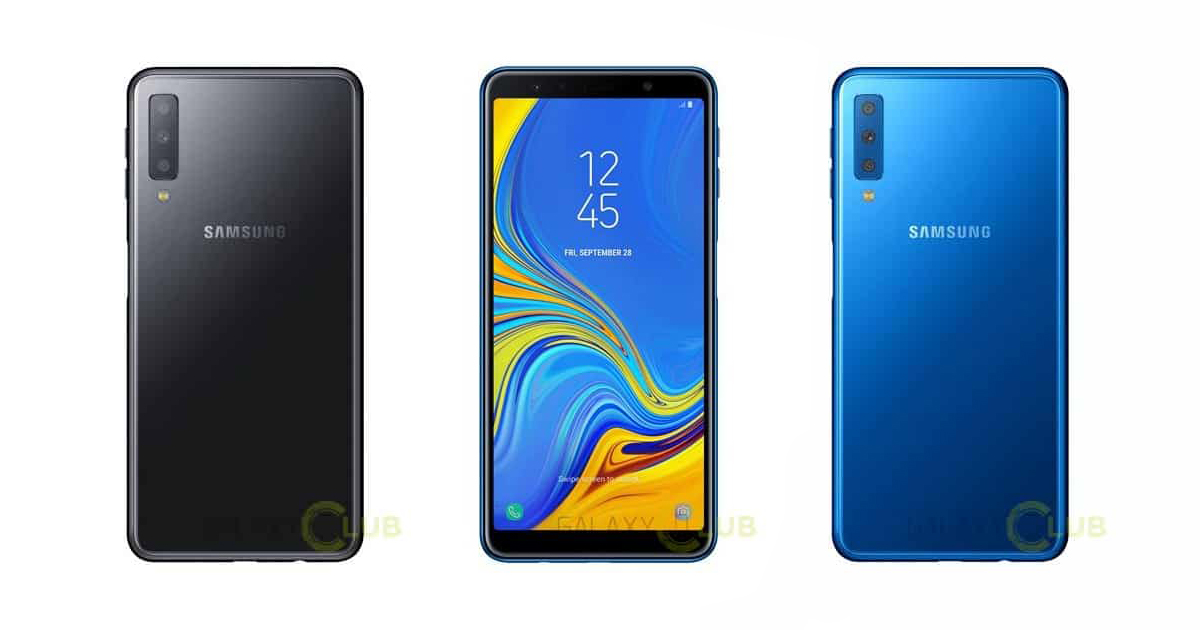 Samsung Galaxy A7 (2018): Pressebilder zeigen Triple-Kamera