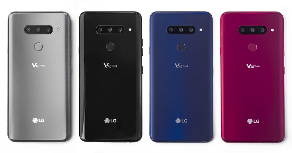 LG: Neues Smartphone-Flaggschiff V40 ThinQ offiziell vorgestellt