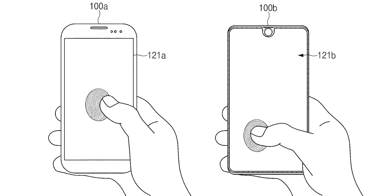 Samsung: Das ganze Display als Fringerprintreader