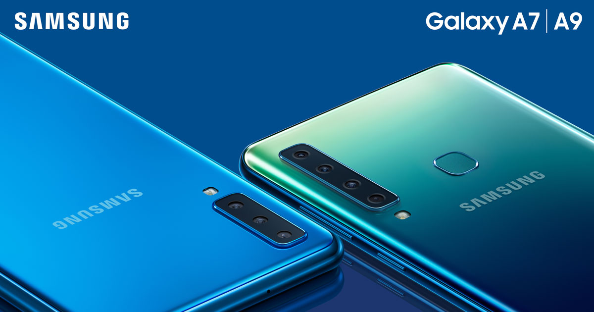 Samsung stellt Galaxy A9 mit 4-Fach Kamera vor