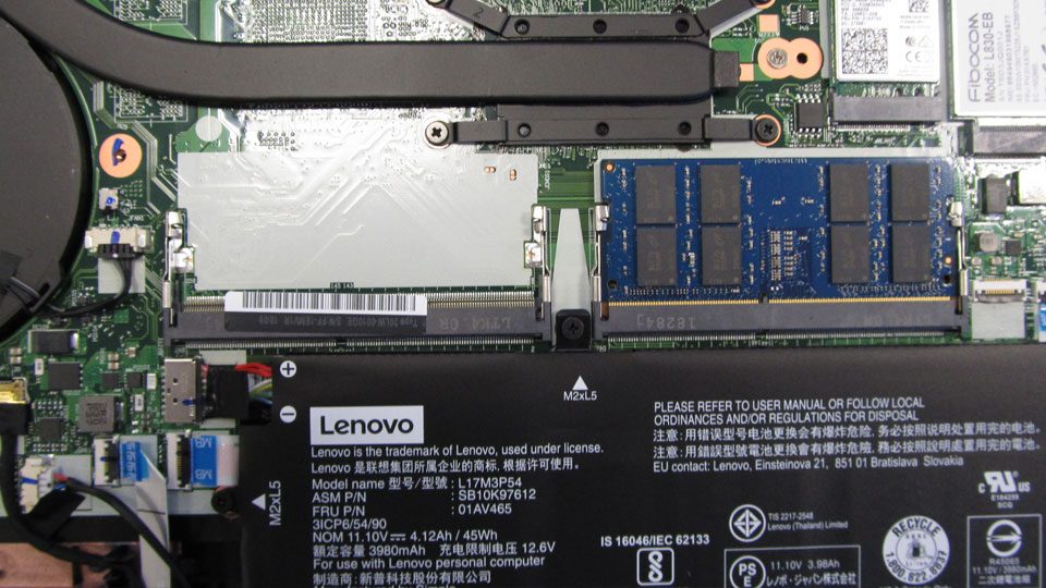 Lenovo Thinkpad L580 Innen_2