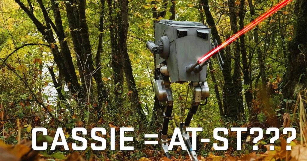 Only in America: Wenn ein Roboter zum AT-ST aus Star Wars wird