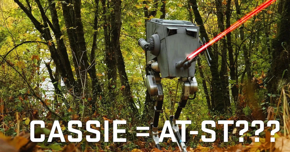 Only in America: Wenn ein Roboter zum AT-ST aus Star Wars wird
