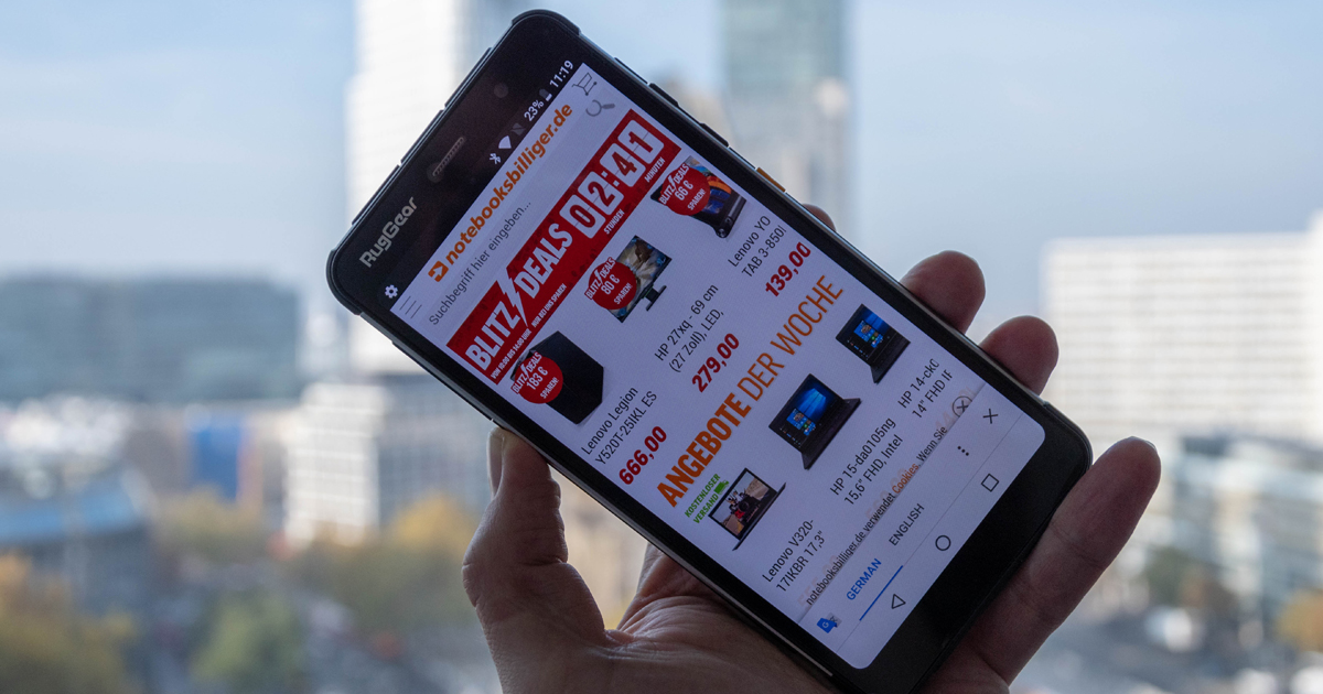 Unboxing RugGear RG850: Ziemlich robustes Outdoor-Smartphone
