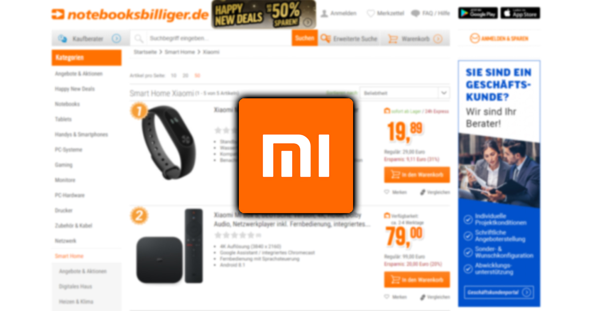 Xiaomi: Mi Band, Mi Box, Mi Scooter und mehr ab sofort als DE-Ware bei uns im Shop erhältlich
