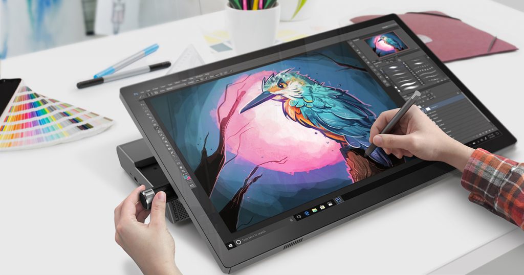 [CES 2019] Angriff auf das Microsoft Surface Studio: Lenovo Yoga A940 im Hands On