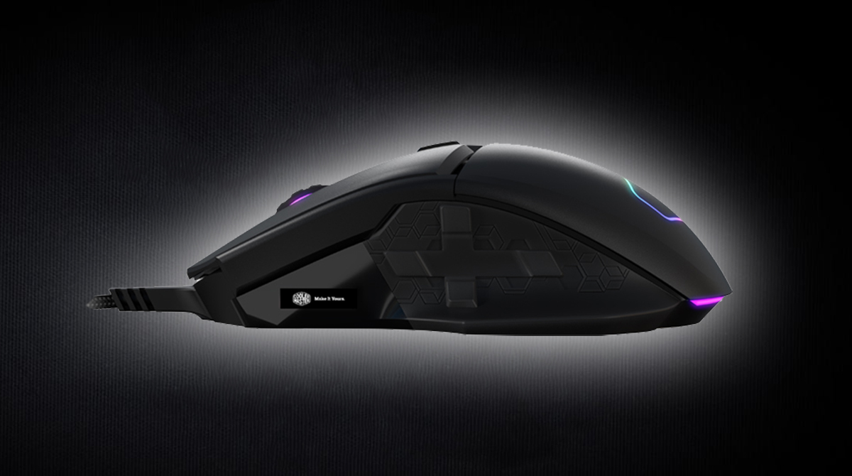 Cooler Master MM830: Maus mit OLED-Display, RGB-Beleuchtung, 24.000 dpi und Steuerkreuz