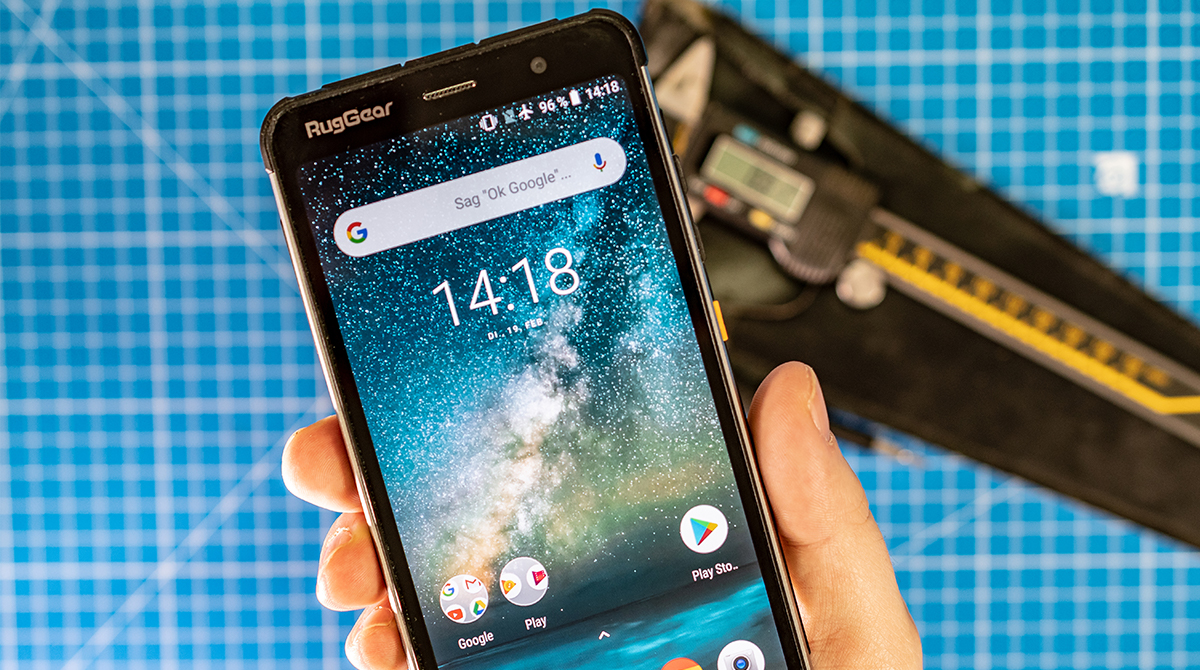 RugGear RG850 Smartphone: Nicht nur für die Baustelle