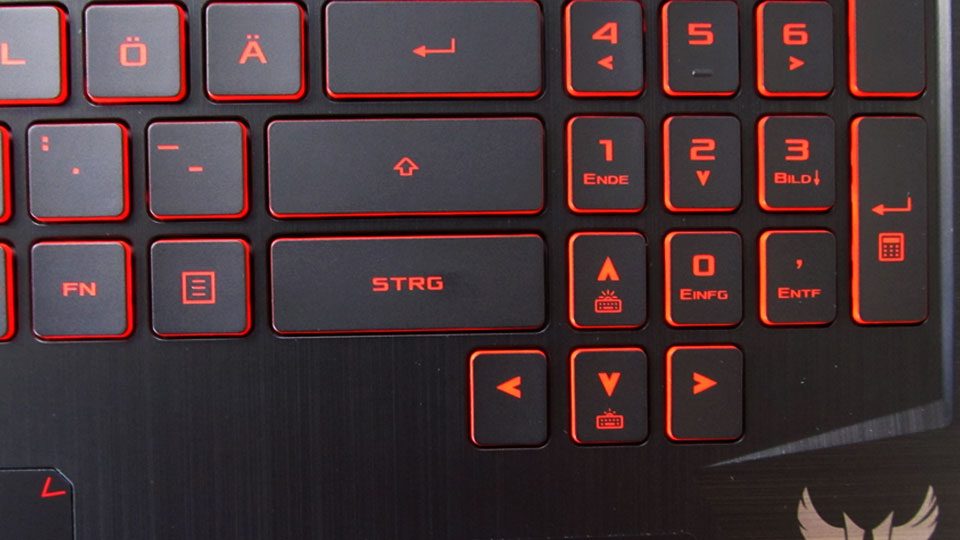 Asus TUF Gaming FX505DY tastatur_4