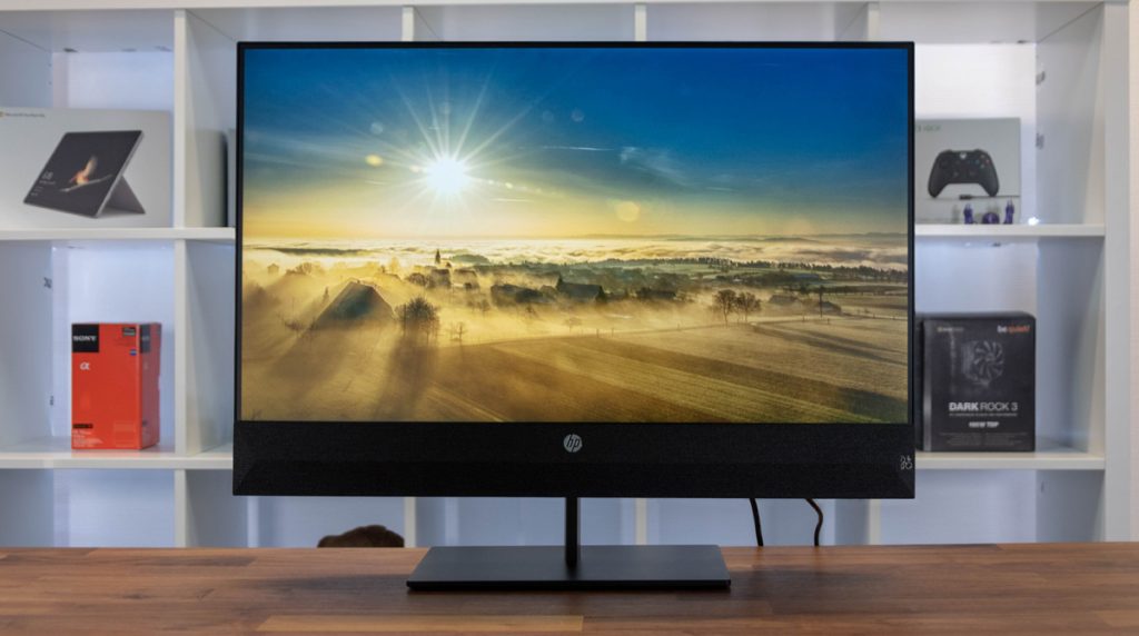 HP Pavilion 27: Full HD-Monitor mit gutem Sound