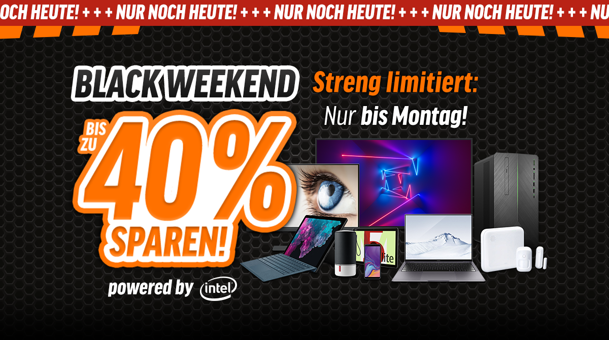 Klarmachen zum Sparen! Beim ♠️ Black Weekend ♠️  winken bis zu 40% Rabatt!