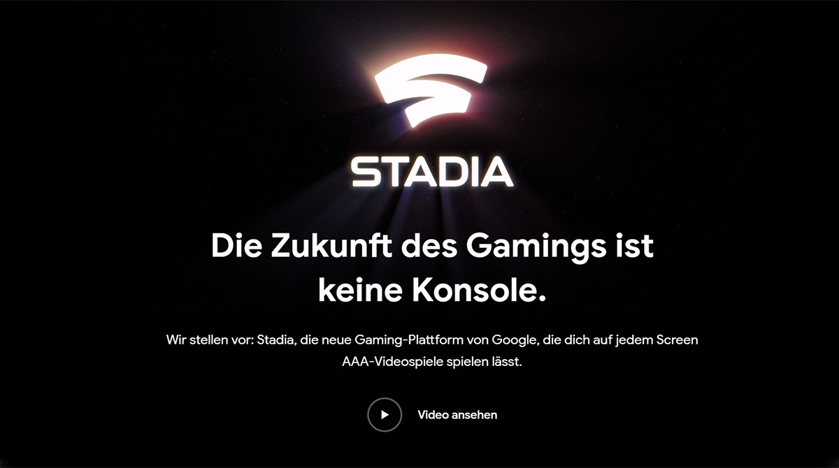 Livestream: Google Stadia Starttermin, Games und Preise