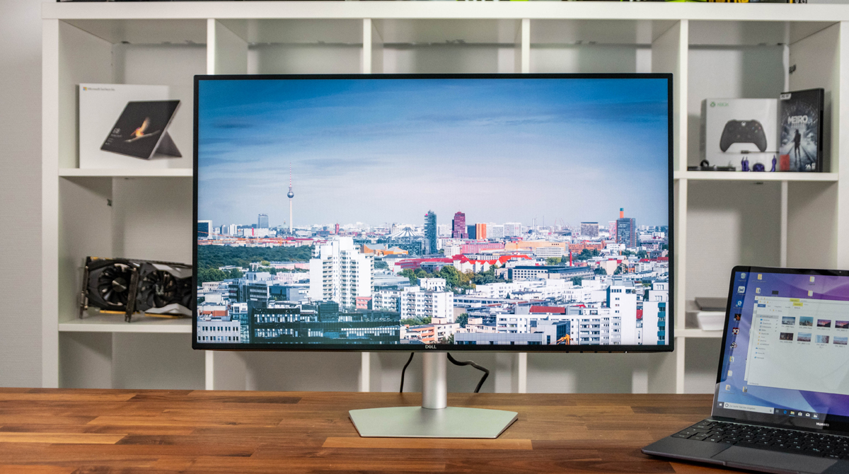Schicker & flacher Monitor mit hellem Display: Dell S2719DC mit USB-C