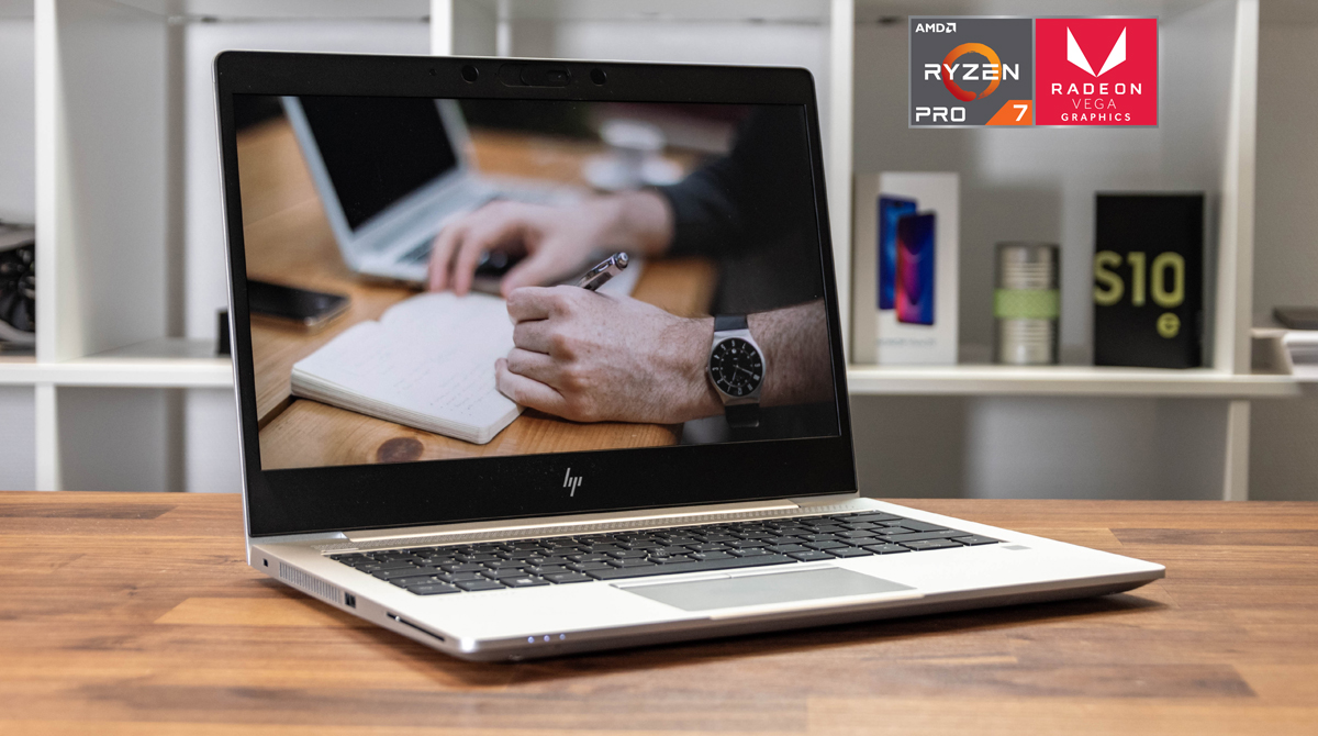 Robust, leicht, stark: HP Elitebook 735 G5 mit AMD Ryzen 7 Pro 2700U-CPU