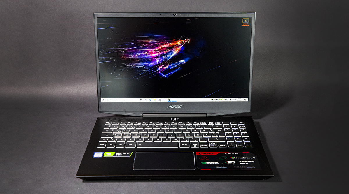 Gigabyte Aorus 15 im Test: Handlicher 144-Hz-Gamer