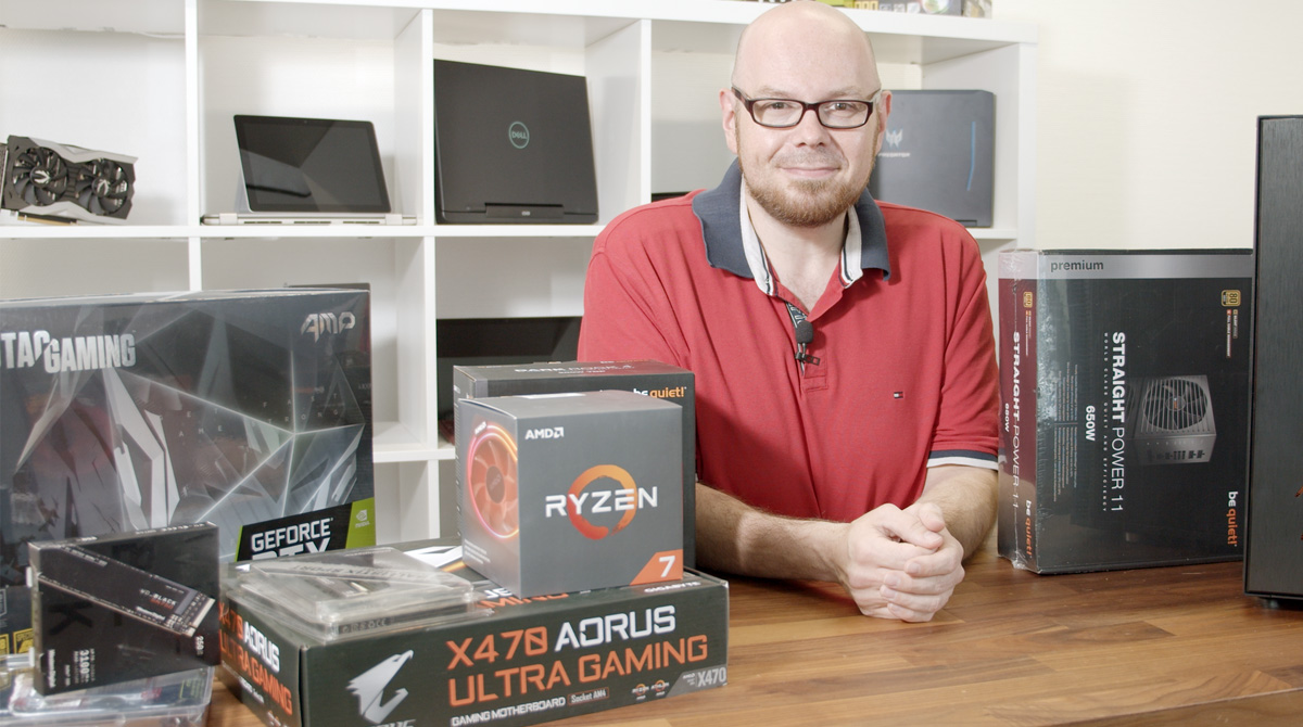 Der NBB Redaktions-PC: AMD Ryzen 7 mit RTX 2080