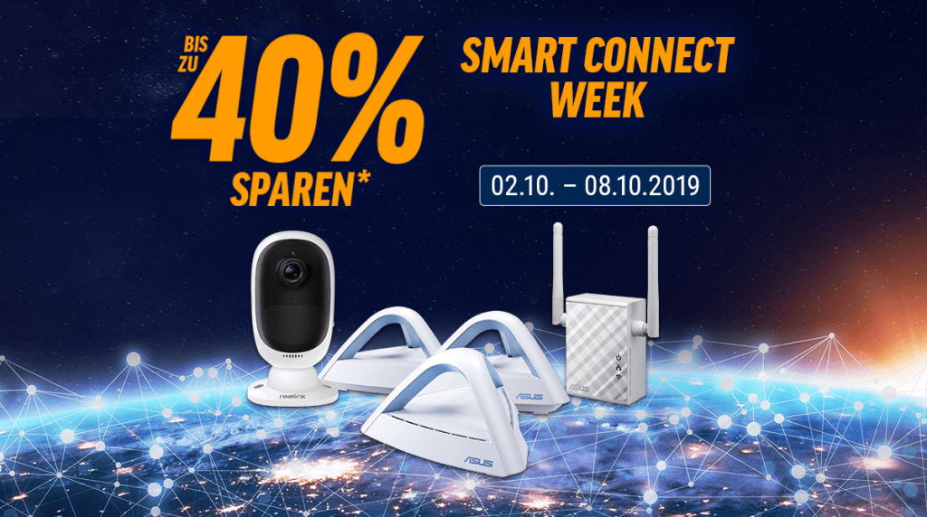 Spare bis zu 40% bei der Smart Connect Week