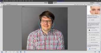 Adobe Photoshop Elements 2020 ; Perfektes Portrait vorher